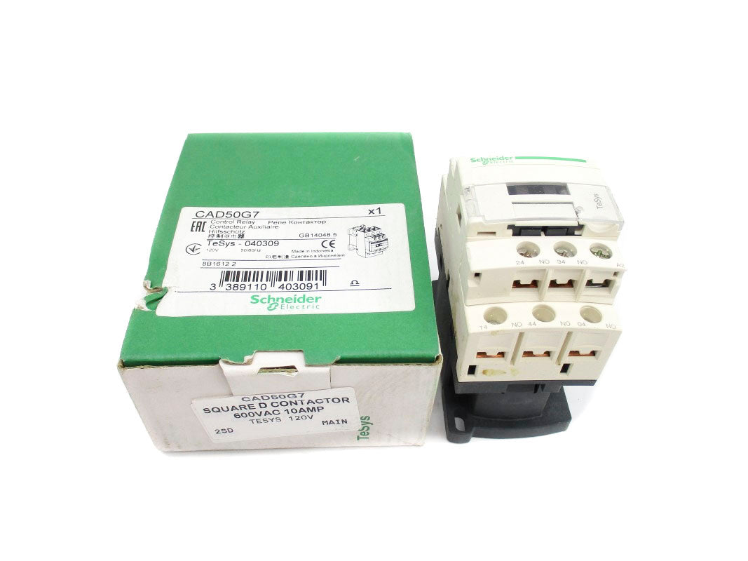 SCHNEIDER ELECTRIC CAD50G7 10A 120V NSMP
