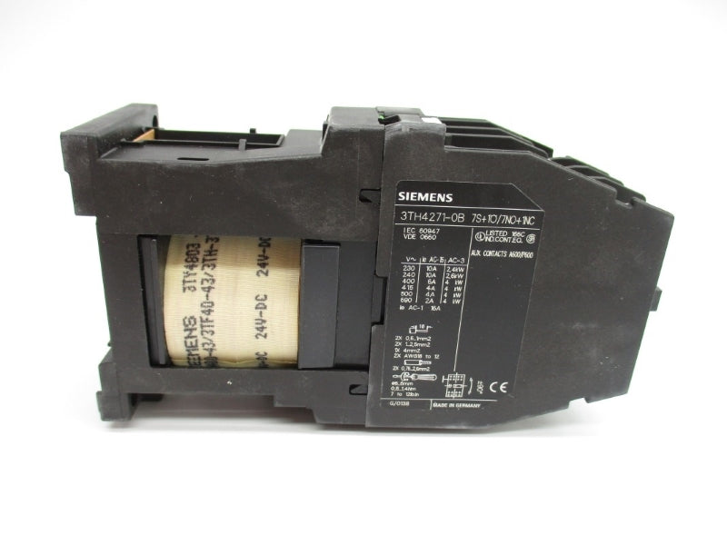 SIEMENS 3TH4271-0BB4 24VDC 16A NSMP