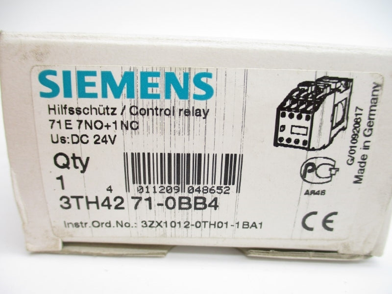 SIEMENS 3TH4271-0BB4 24VDC 16A NSMP