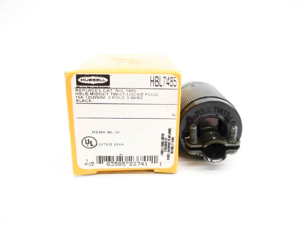 HUBBELL HBL7485 125/250V 15A NSMP