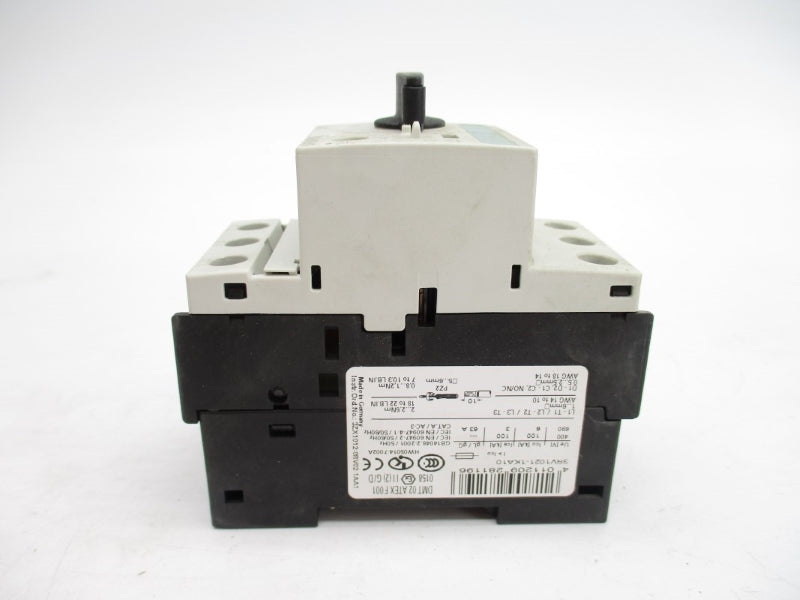 SIEMENS 3RV1021-1KA10 690V 9-12.5A NSMP