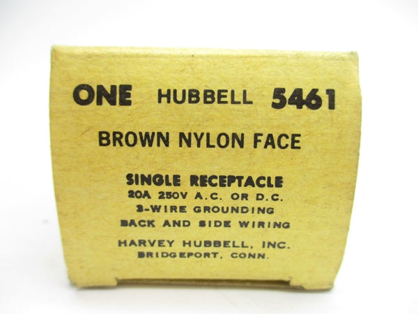 HUBBELL 5461 250VAC/DC 20A NSMP