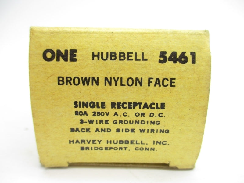 HUBBELL 5461 250VAC/DC 20A NSMP