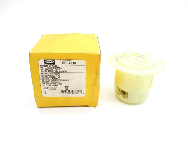 HUBBELL HBL2316 125V 20A NSMP