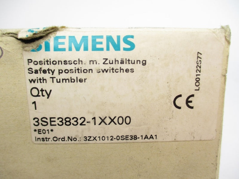 SIEMENS 3SE3832-1XX00 250VAC 10A NSMP