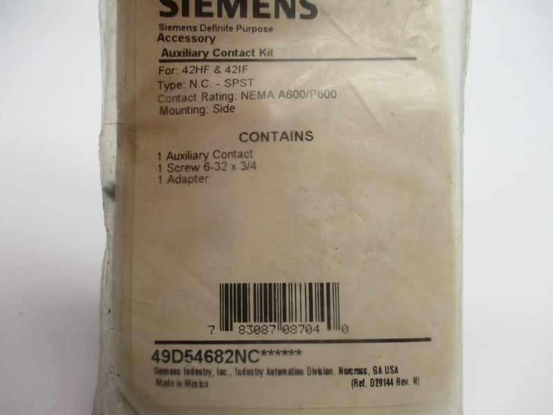 SIEMENS 49D54682NC NSMP