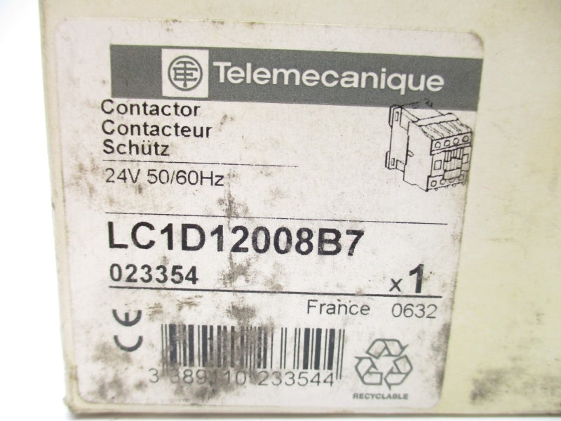 TELEMECANIQUE LC1D12008B7 24V 25A NSMP