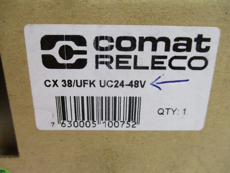 COMAT RELECO CX38/UFKUC24-48V 250V 6A 0.1S-15H NSMP
