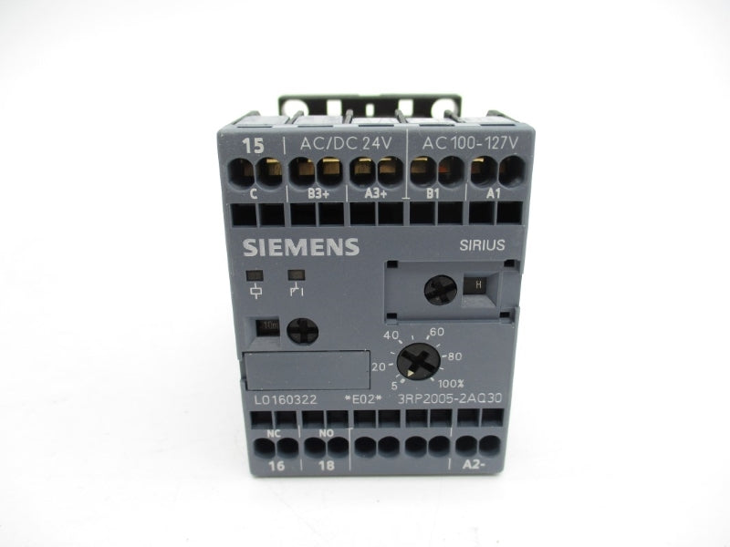SIEMENS 3RP2005-2AQ30 24VAC/DC 4A 0.05S-100H NSMP