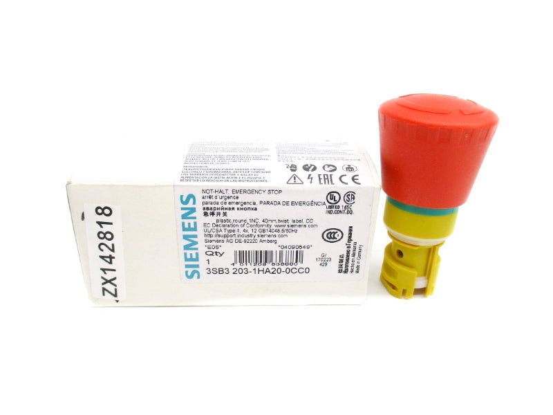 SIEMENS 3SB3203-1HA20-0CC0 NSMP