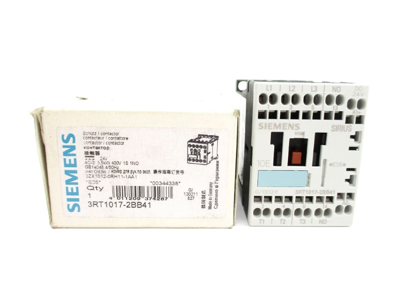 SIEMENS 3RT1017-2BB41 24VDC 20A NSMP