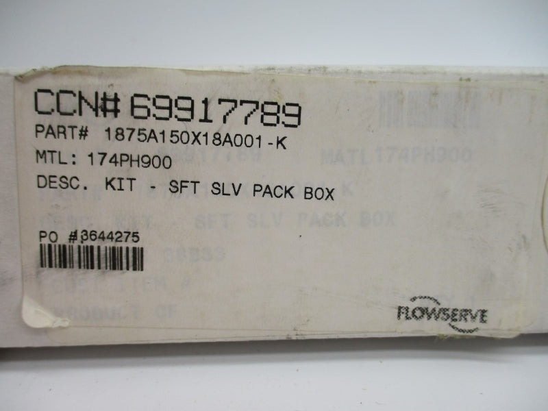 FLOWSERVE 1875A150X18A001-K 174PH900 NSMP