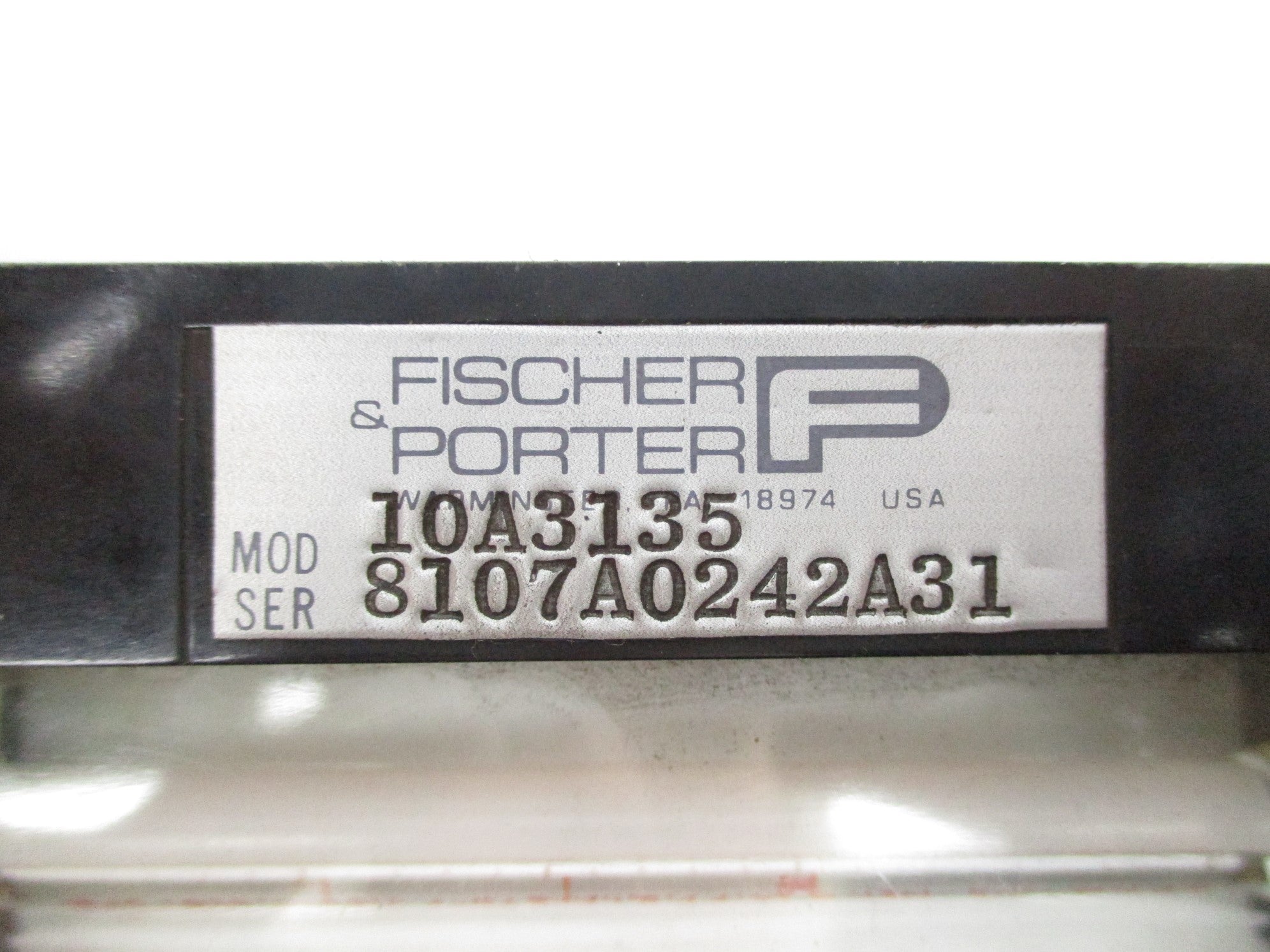 FISCHER & PORTER 10A3135 NSNP