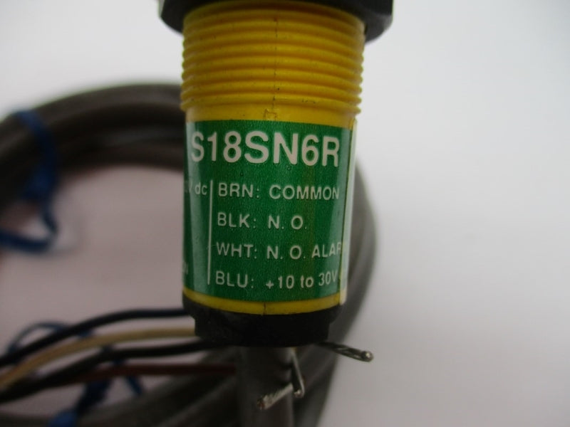 BANNER ENGINEERING S18SN6R 10-30VDC NSNP