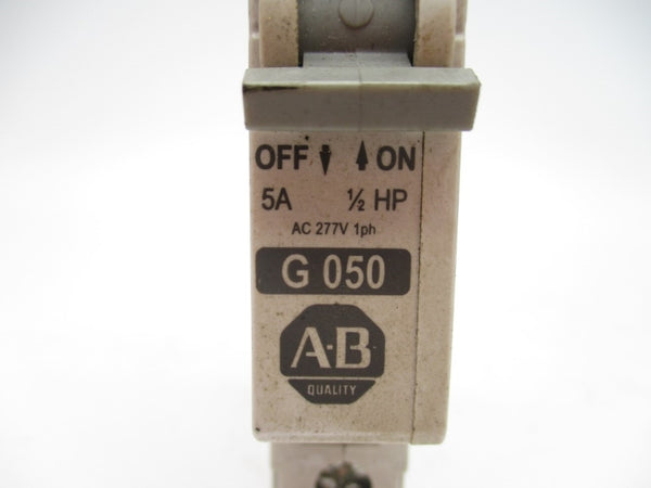 ALLEN BRADLEY 1492-CB1G050 SER. C 277VAC 5A UNMP