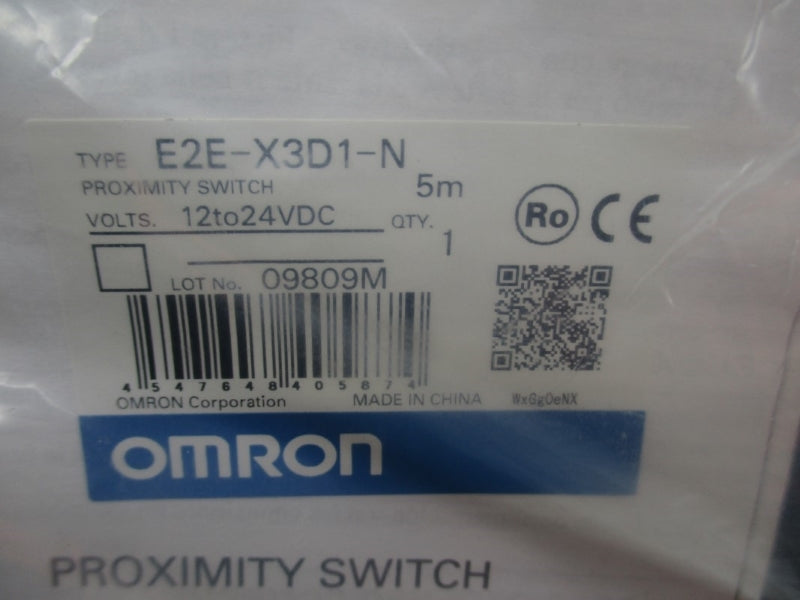 OMRON E2E-X3D1-N 12-24VDC 5M NSMP