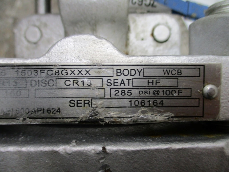 POWELL 2.51503FC8GXXX 285PSI 100'F 2-1/2" NSNP