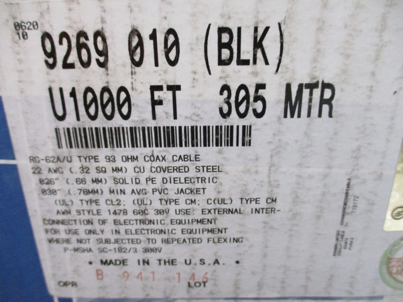 BELDEN 6056 BLW9269-010-1000 NSMP