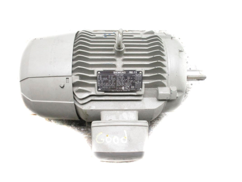 SIEMENS 10 HP 1LE22012AA214AA3 GP10 208-230/460V 26.0-23.0/11.5A NSNP