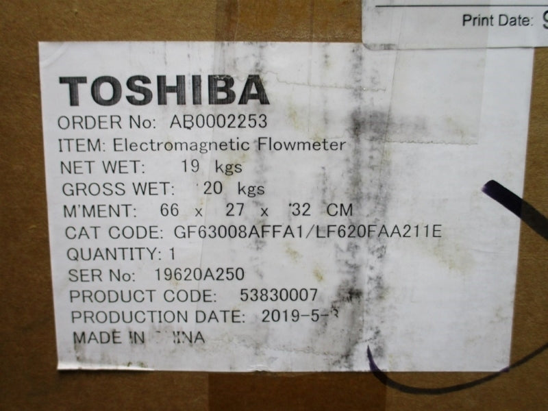 TOSHIBA LF620FAA211E/GF63008AFFA1 100-240VAC 0.1221A NSMP