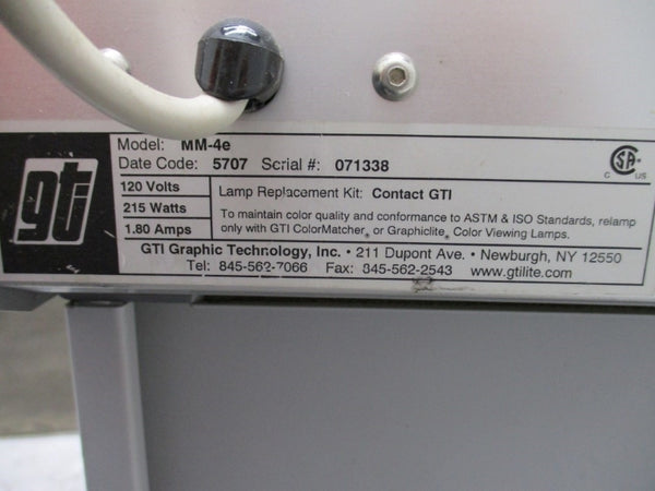 GTI MM-4E 120V 1.80A NSNP