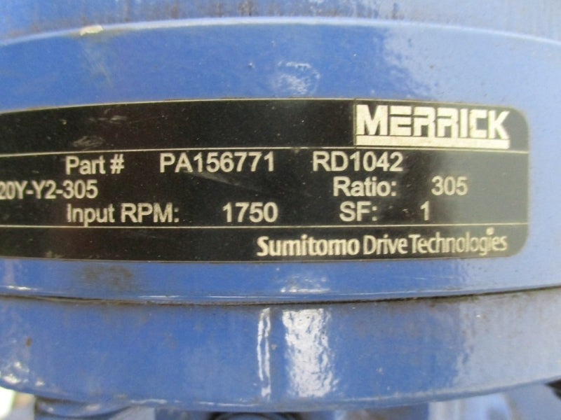 MERRICK SUMITOMO PA156771 LHYJS-3B120Y-Y2-305 NSNP