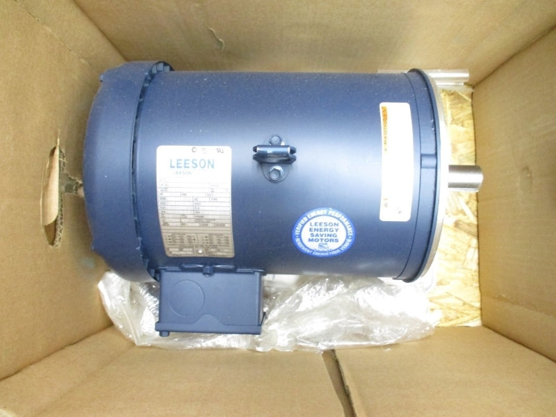 LEESON C184T34FC28A 132434.00 208-230/190&460/380V 13.2-12/9.2A NSMP