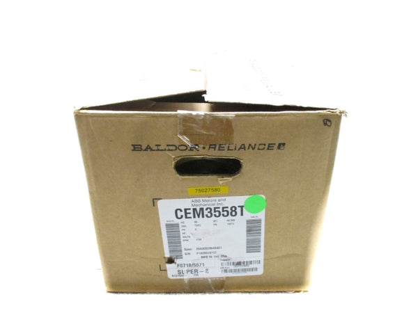 BALDOR CEM3558T 35AA002M494G1 208-230/460V 6-5.8/2.9A NSMP