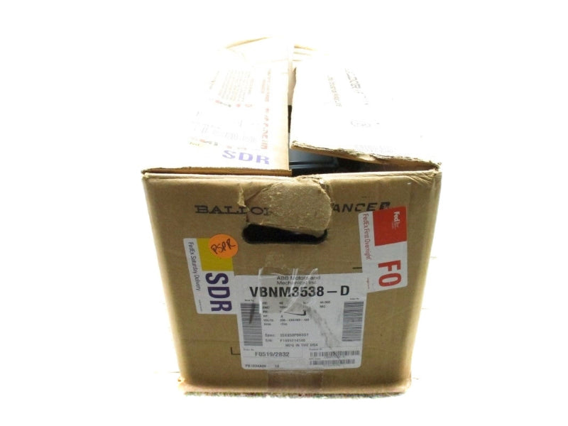 BALDOR VBNM3538-D 208-230/460-480V 1.8-1.6/.8-.85A NSMP