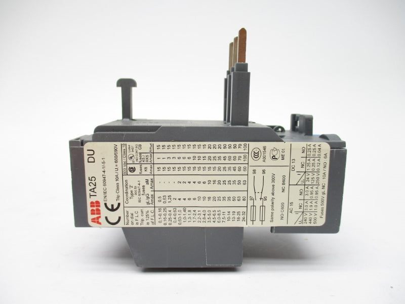 ABB TA25DU-5.0 1SAZ211201R1035 690V 3.5-5.0A NSMP