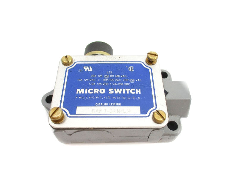 MICRO SWITCH BAF1-2RN-LH 480VAC 20A (GREY) NSNP