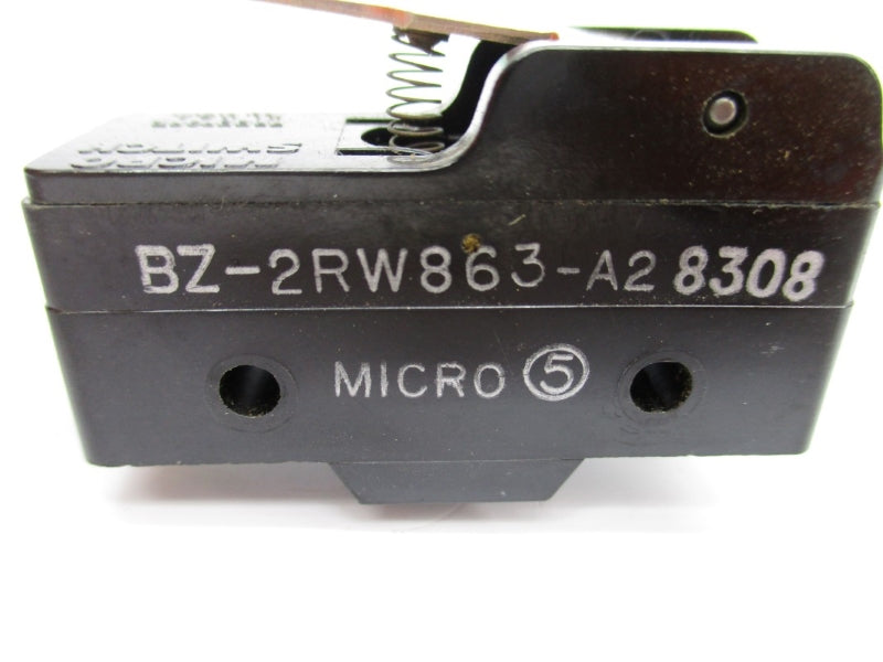 MICRO SWITCH BZ-2RW863-A2 480VAC 15A NSNP