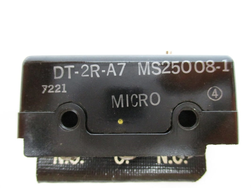 MICRO SWITCH DT-2R-A7 MS25008-1 250VAC 10A NSNP