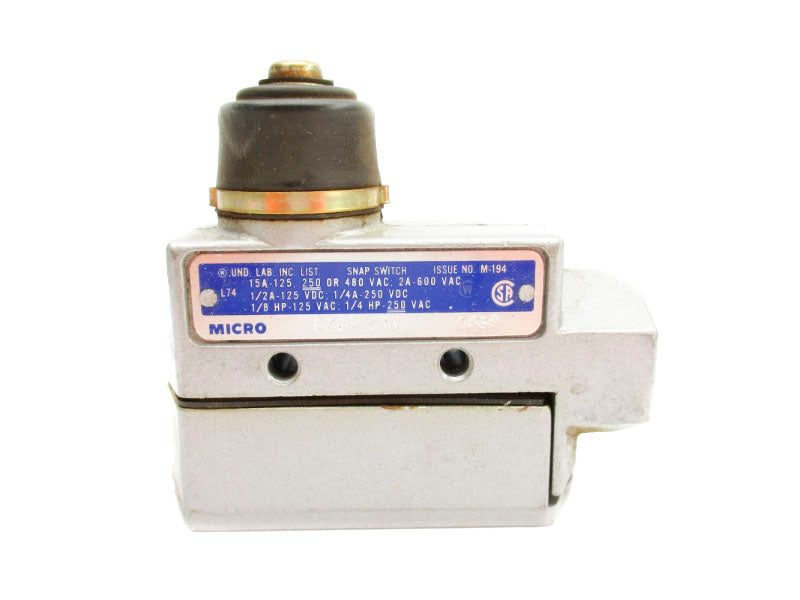 MICRO SWITCH BZE6-2RN 600VAC 2A (GREY) NSNP