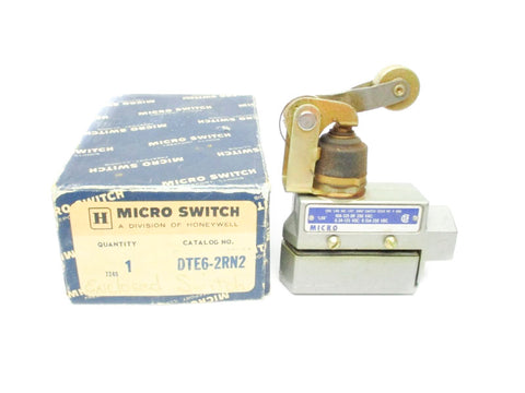 MICRO SWITCH DTE6-2RN2 250VAC 10A (GREY) NSMP