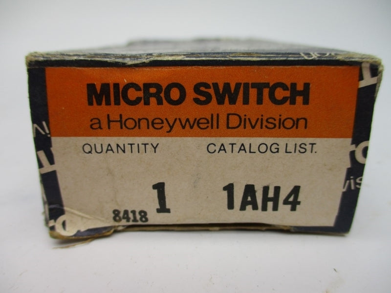 MICRO SWITCH 1AH4 250VAC 10A NSMP