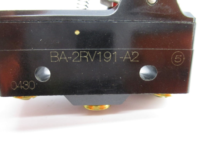 MICRO SWITCH BA-2RV191-A2 480VAC 20A NSNP