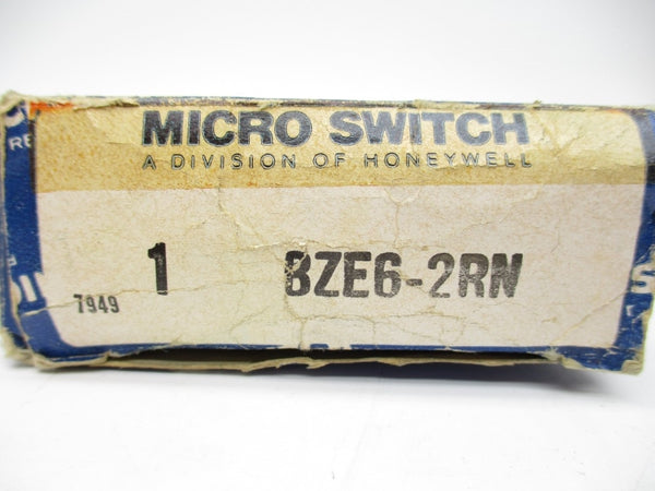 MICRO SWITCH BZE6-2RN 600VAC 15A NSMP