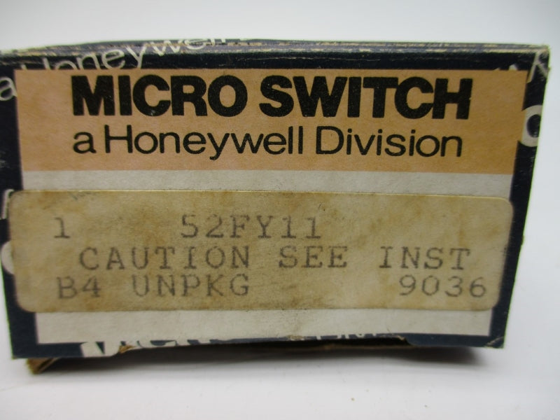 MICRO SWITCH 52FY11 NSMP