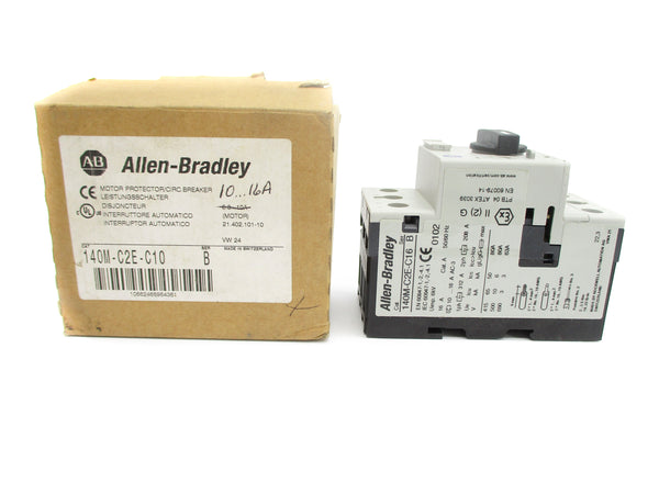 ALLEN BRADLEY 140M-C2E-C10 SER. B 690V 6.3-10A (BR/WH) NSMP