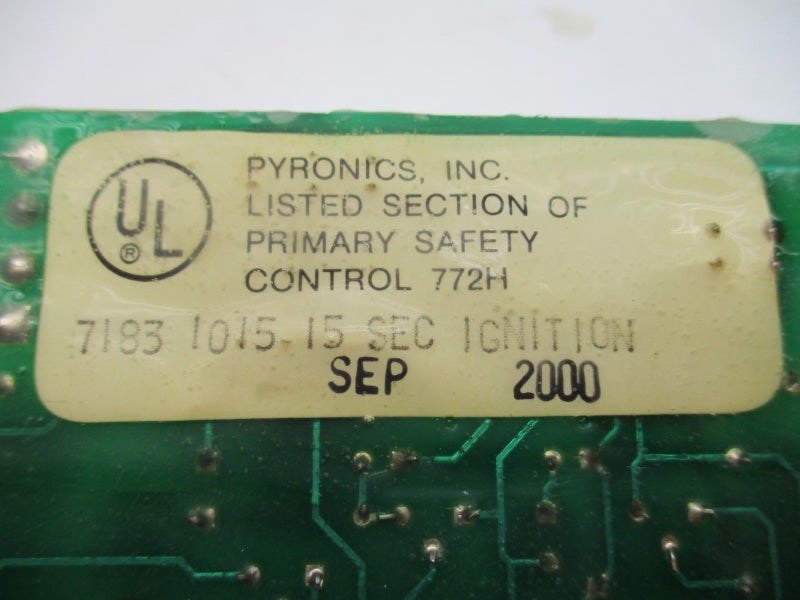 PYRONICS 7183-1015 15S UNMP