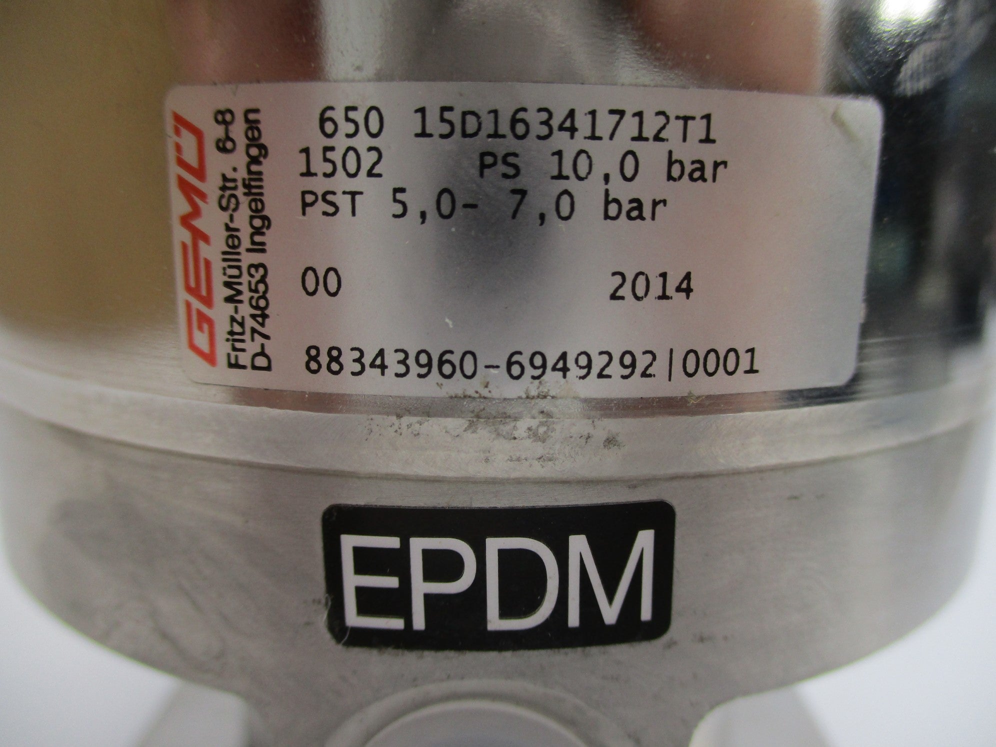 GEMU 65015D16341712T1 NSNP