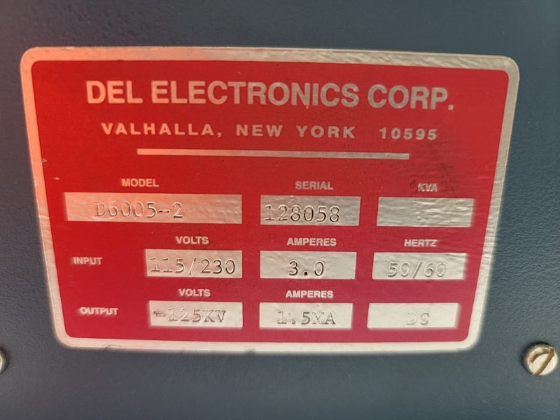 DEL ELECTRONICS D6005-2 115/230V 3.0A NSNP