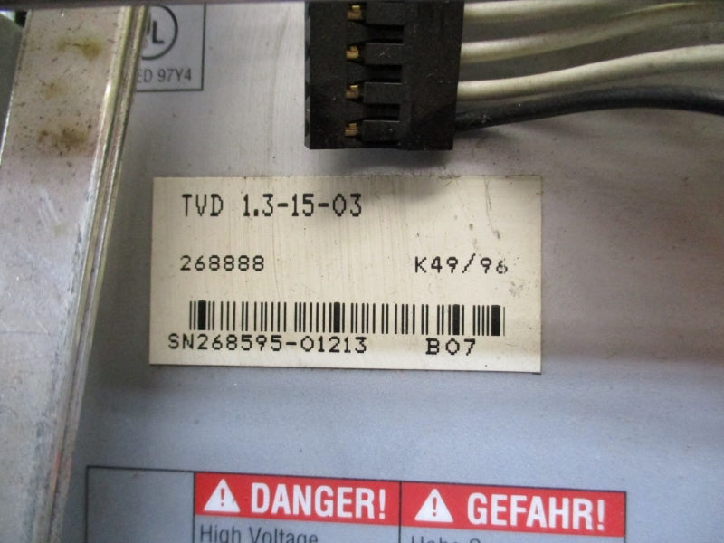 INDRAMAT TVD1.6-15-03 380/480V 32A UNMP