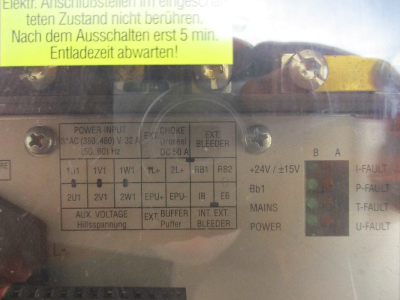INDRAMAT TVD1.6-15-03 380/480V 32A UNMP