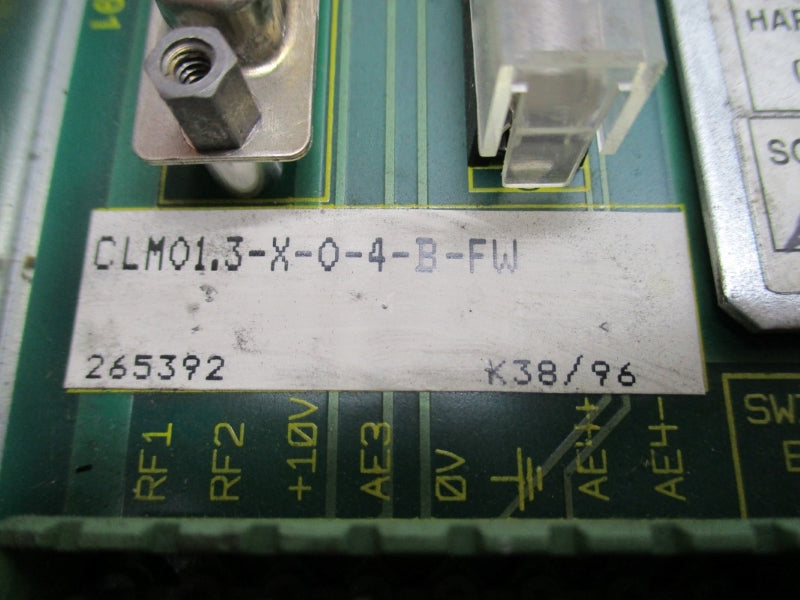 INDRAMAT CLM01.3-X-0-4-B-FW UNMP