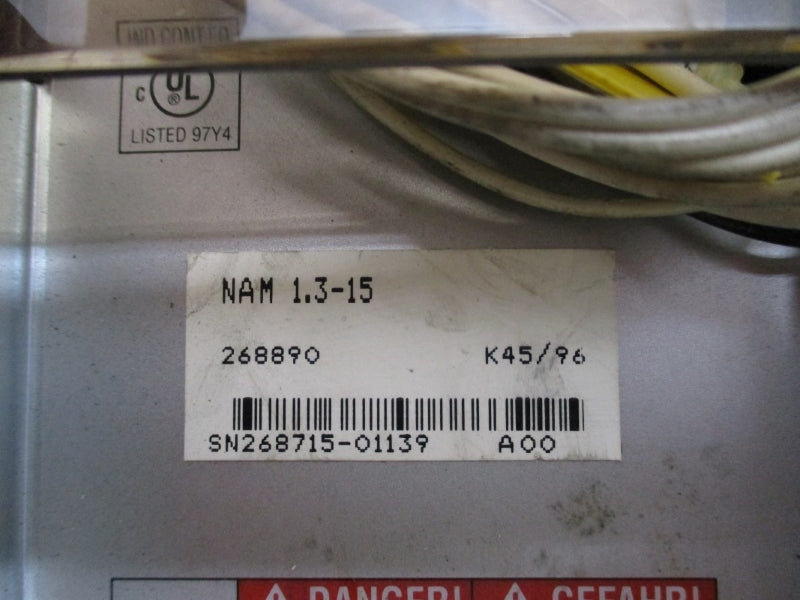 INDRAMAT NAM1.3-15 (AS PICTURED) UNMP