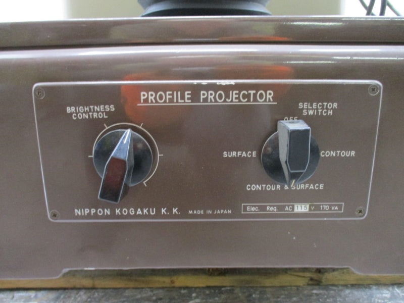 NIKON MODEL PROFILE PROJECTOR 6C 40888 NSNP