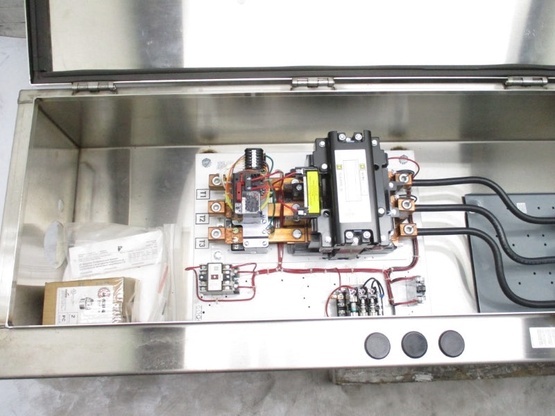 SQUARE D COMBO STAINLESS 8538SGW11V81FF4H30T SER. K 575V 400A NSNP