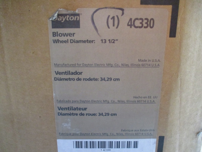 DAYTON 4C330 13-1/2" NSMP